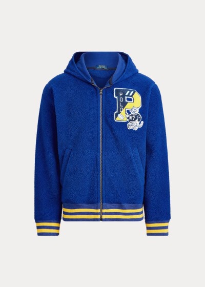 Polo Ralph Lauren Letterman Hættetrøje Herre Danmark (MEGLY7865)